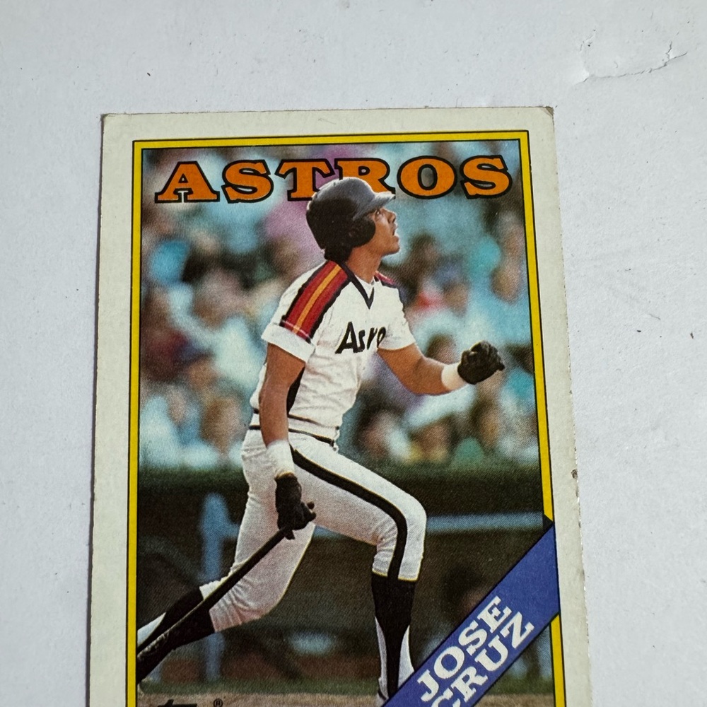 Astros Jose Cruz Baseball Card